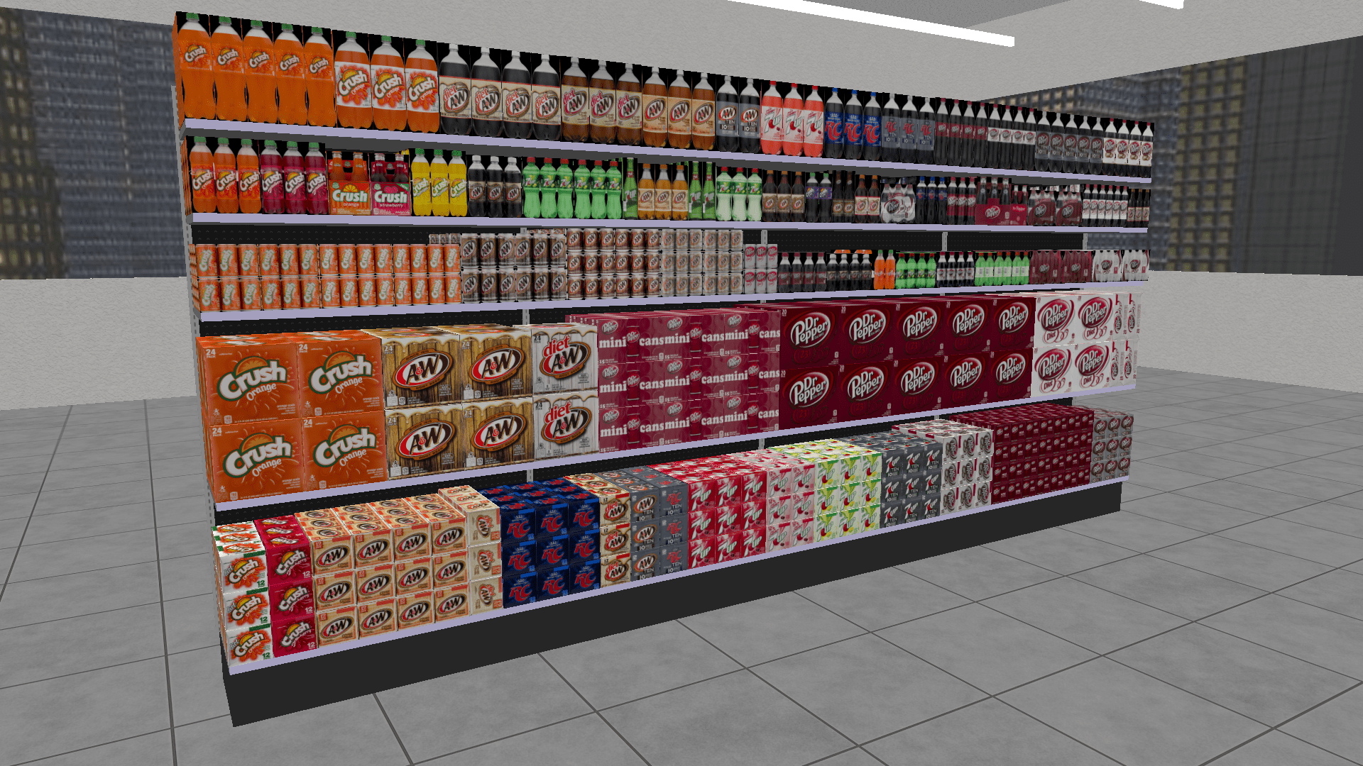3D grocery display planogram floorplan BlueYonder PSA